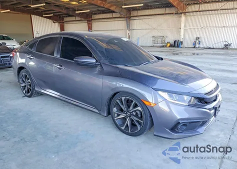 2020 Honda Civic Sport from USA, damaged, VIN 2HGFC2F81LH538671